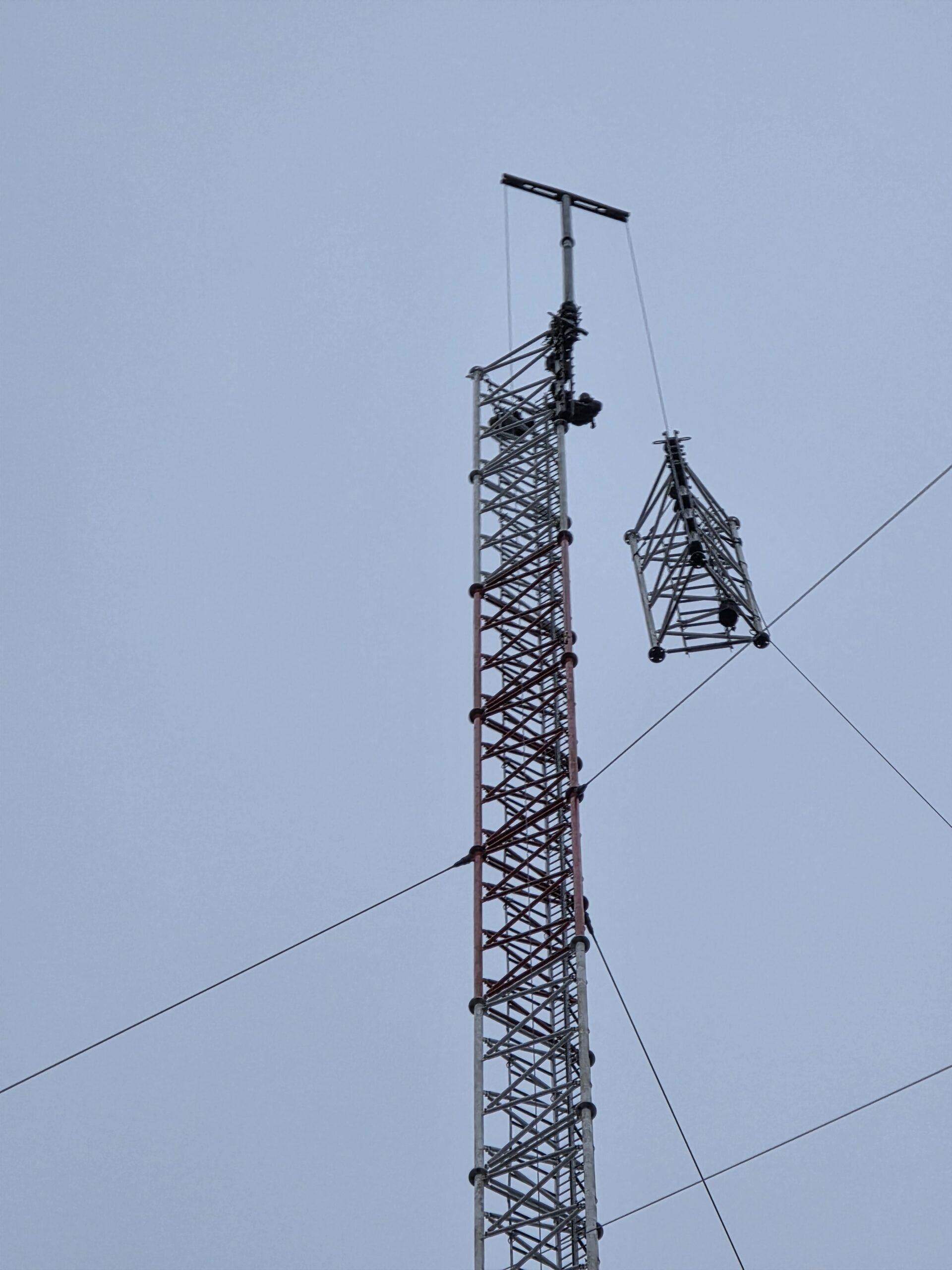 Masti ehitus - töö käigus