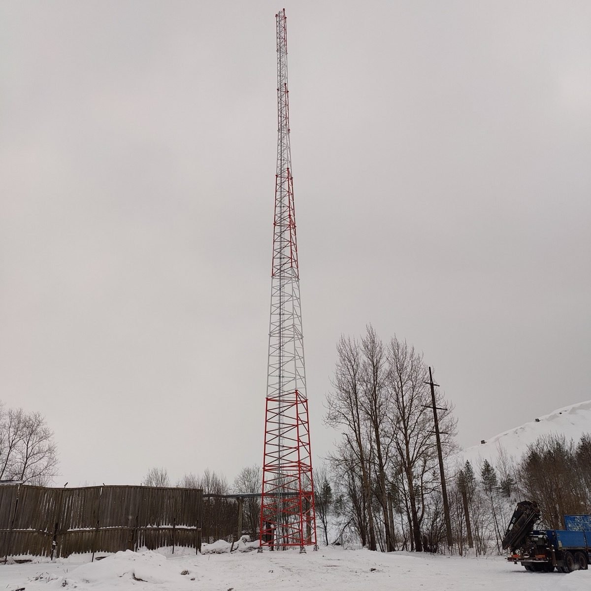 Masti ehitus - masti sektsioonide paigaldus