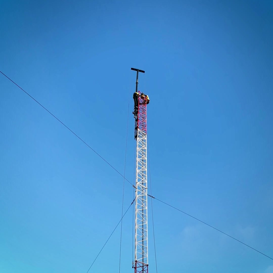 80m masti püstitus - video eelvaade