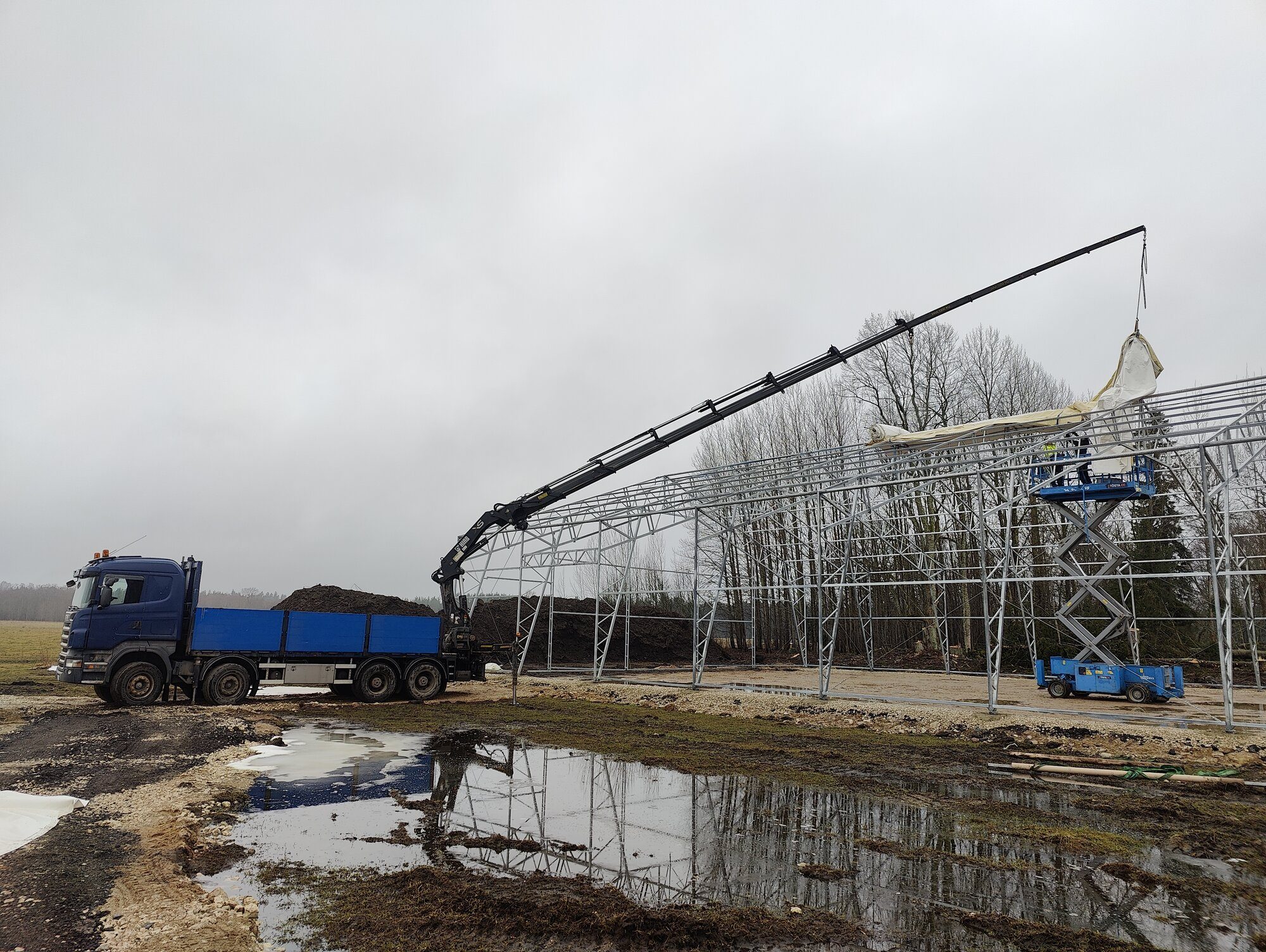 Transport and Crane Services - Eltove OÜ Service Page